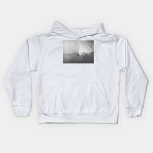 Christ The Redeemer in the Clouds Kids Hoodie